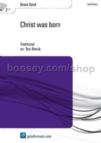 Christ was born - Brass Band (Score)