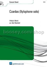 Czardas (Xylophone solo) - Concert Band (Score)