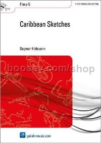 Caribbean Sketches - Brass Band (Score & Parts)