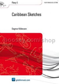 Caribbean Sketches - Brass Band (Score)