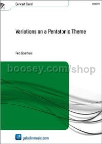 Variations on a Pentatonic Theme - Concert Band (Score & Parts)