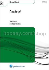 Gaudete! - Concert Band (Score & Parts)
