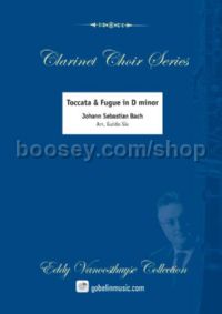 Toccata and Fugue in D minor - Clarinet Ensemble (Score & Parts)