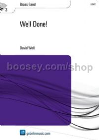 Well Done! - Brass Band (Score)