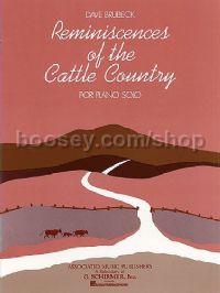 Reminiscences Of The Cattle Country - Piano