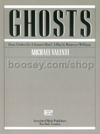 Michael Valenti Ghosts From 'Clothes for A Summer Hotel' - Piano