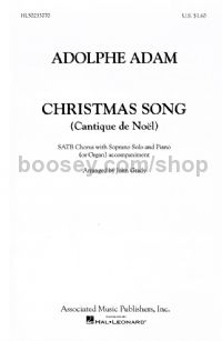 Christmas Song Vocal Score - Soprano/SATB