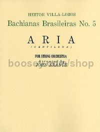 Aria (Bachianas Brasileiras No. 5) (Parts) String Ensemble