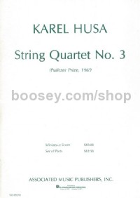 String Quartet No.3 (Miniature Score)