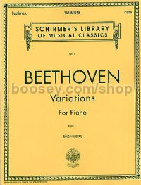 Variations For Piano Book 1 (Schirmer's Library of Musical Classics)