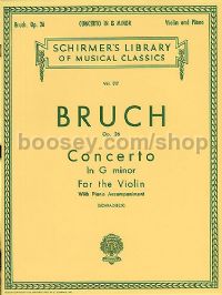 Concerto Gmin Op. 26 Violin Lb217