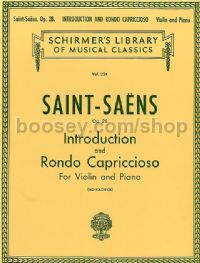 Introduction and Rondo Capriccioso Op. 28 for violin & piano