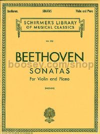 Complete Sonatas For Violin & Piano (Schirmer's Library of Musical Classics)