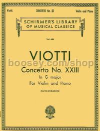 Violin Concerto No. 23 In G Major