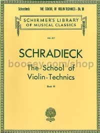 School Violin Technics Book 3 Lb517
