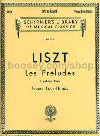 Les Preludes (arr. piano duet) Schirmer's Library of Musical Classics