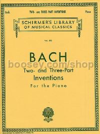 Bach Inventions (2 & 3-part) Piano   