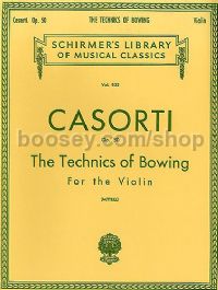 Technics Of Bowing Op. 50 Solo Violin Lb932 (Schirmer's Library of Musical Classics)