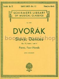 Slavonic Dances Op.72 Books 1 And 2 (Piano Duet)