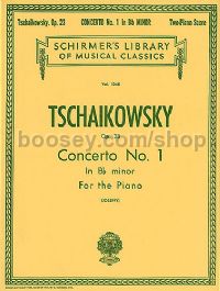 Concerto No.1 Bbmin Op. 23, 2 Pno/4 Hnd (Schirmer's Library of Musical Classics)