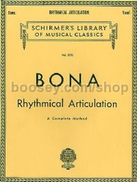 Rhythmical Articulation (Voice Method) Complete Lb1170 (Schirmer's Library of Musical Classics)