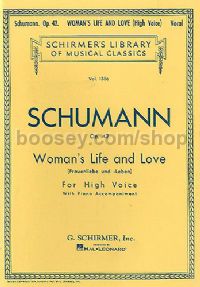 Woman's Life And Love High Voice Lb1356 (Schirmer's Library of Musical Classics)