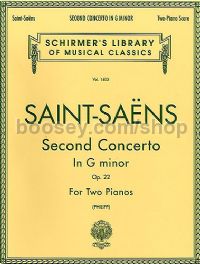 Piano Concerto No.2 GMin Op. 22 2-Piano Score (Schirmer's Library of Musical Classics) 