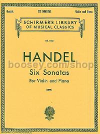 6 Sonatas Violin Lb1545