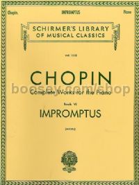 Complete Works for The Piano Book 6 Impromptus