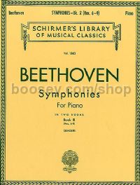 Symphonies Bk2 Nos 6-9 singer piano 