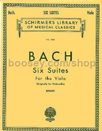 Suites (6) arr. for viola solo