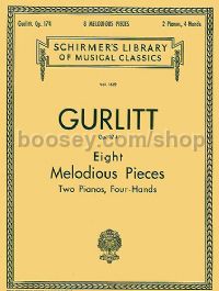 Eight Melodious Pieces Op. 174, 2 Pianos (Schirmer's Library of Musical Classics) 