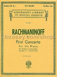 Piano Concerto No.1 Op. 1 in F#minor (arr. 2 pianos 4 hands)