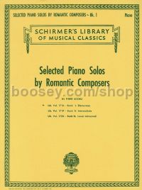 Selected Piano Solos By Romantic Composers Volume One