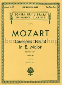 Piano Concerto No14 In E Flat K449 Two Piano Score (Schirmer's Library of Musical Classics)