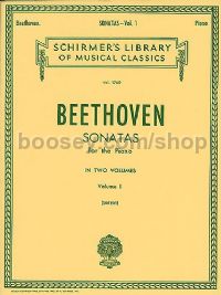 Sonatas vol.1 (Schirmer's Library of Musical Classics) 