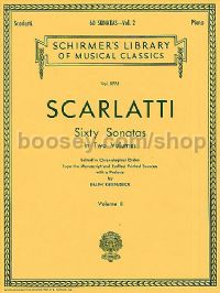 Sixty Sonatas vol.2 (Schirmer's Library of Musical Classics) 