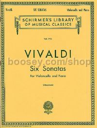 Sonatas (6) cello