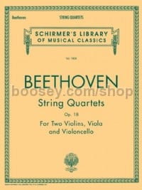 String Quartets Op. 18 - Complete (Set of Parts)