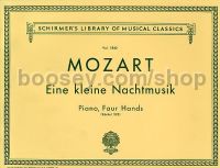 Eine Kleine Nachtmusik Piano Duet (Schirmer's Library of Musical Classics)