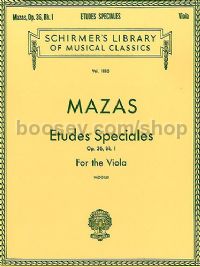 Etudes Speciales Book 1 Viola Lb1885
