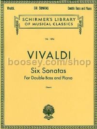 Six Sonatas Double Bass Lb1894