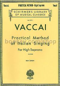 Italian Singing High Sop Lb1911