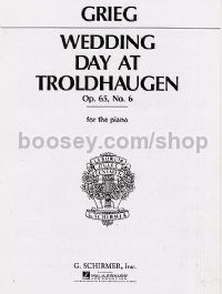 Wedding Day at Troldhaugen Op. 65 No.6 Piano