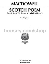 Scotch Poem Op.31 No.2 - Piano