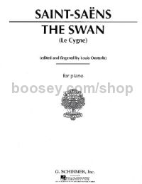 The Swan (Le Cygne) Piano Solo
