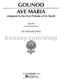 Ave Maria : Low In D  St25599
