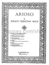 Arioso Violin/cello & Piano St26240