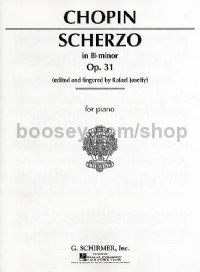 Scherzo In B Flat Minor Op.31 - Piano
