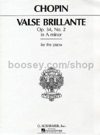 Valse Brillante In A Minor Op.34 No.2 - Piano